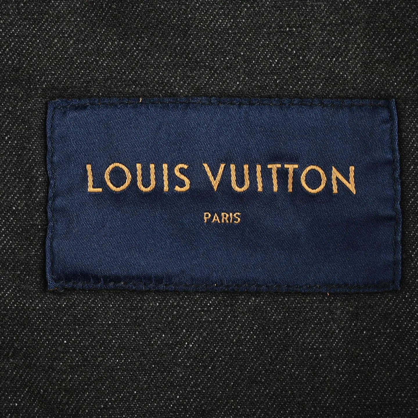 Louis Vuitton/Louis Vuitton presbyopic gradient embroidered denim jacket